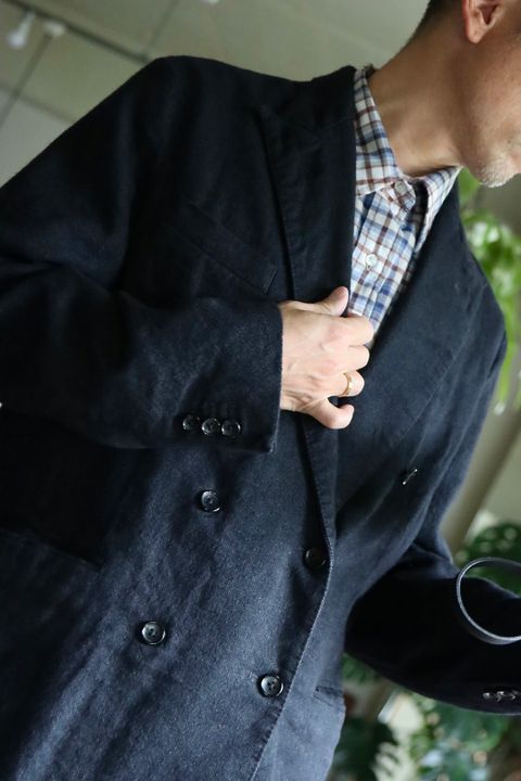 A.PRESSE 22FW Double Breasted Jacketスタイル.2022.8.29.