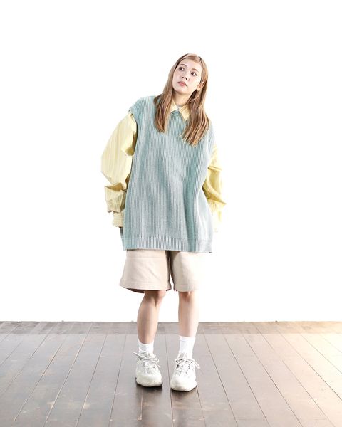 S.F.C-Stripes For Creative- 新作OVER CREW VEST style.2024.2.23