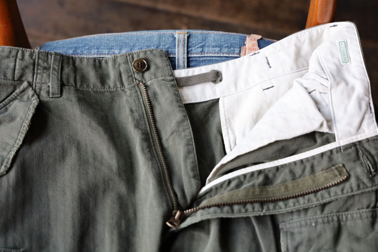 アプレッセ 2025 STYLE2  Vintage US Army M-51 Field Pants(25AAP-04-32)OLIVE☆7月26日(土)発売！