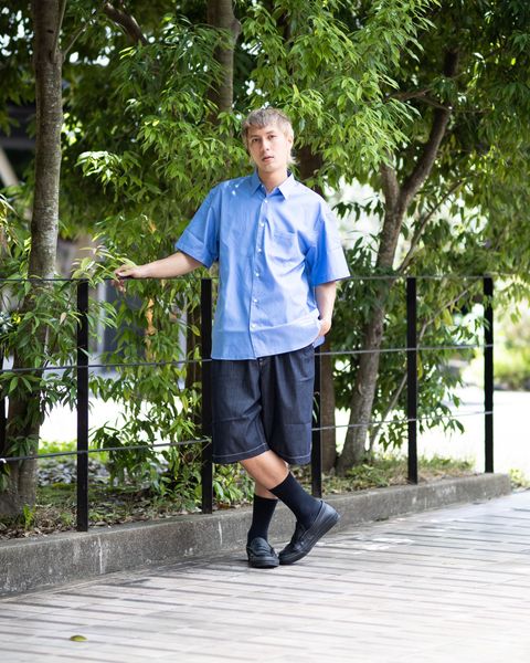 COMME des GARCONS 綿ブロードS/Sシャツ PICK UP STYLE