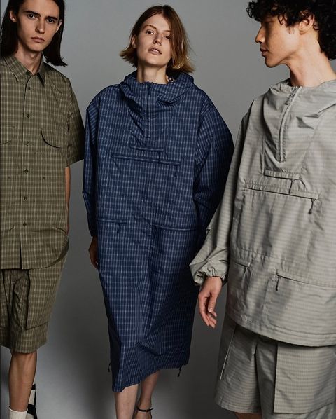 DAIWA PIER39(ダイワピア39) TECH ANORAK JACKET SUMMER PLAID(BJ-70026)SAGE GRAY☆2月21日(土)発売！