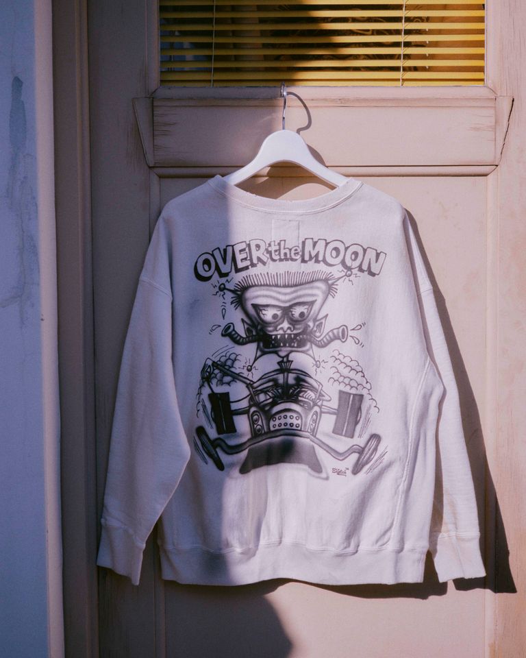 BOWWOW - BOW WOW バウワウ SKETCH APOLLO SWEATSHIRTS(BW242-SASS 