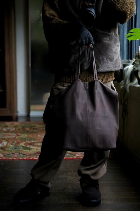 Morphee / モルフェ 【Nubuck】3WAY LARGE TOTE(L-NDBR)DARK BROWN☆新作発売！