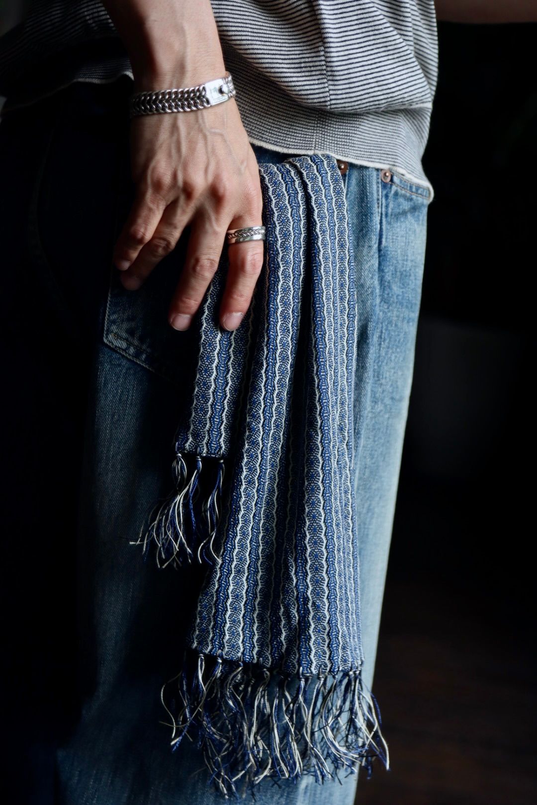 アプレッセ23AWデニム No.22 Washed Wide Denim Pants(23AAP-04-012K)INDIGO