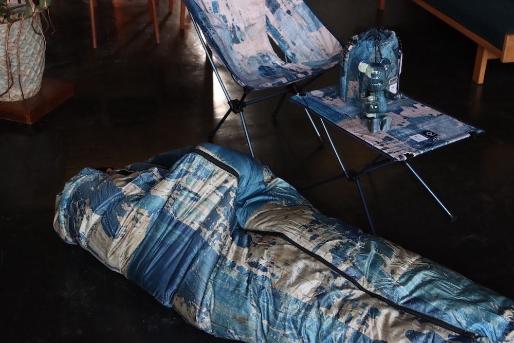 ファンダメンタル22SS NANGA SLEEPING BAG ナンガスリーピングバッグ(FA22/NG11)BORO