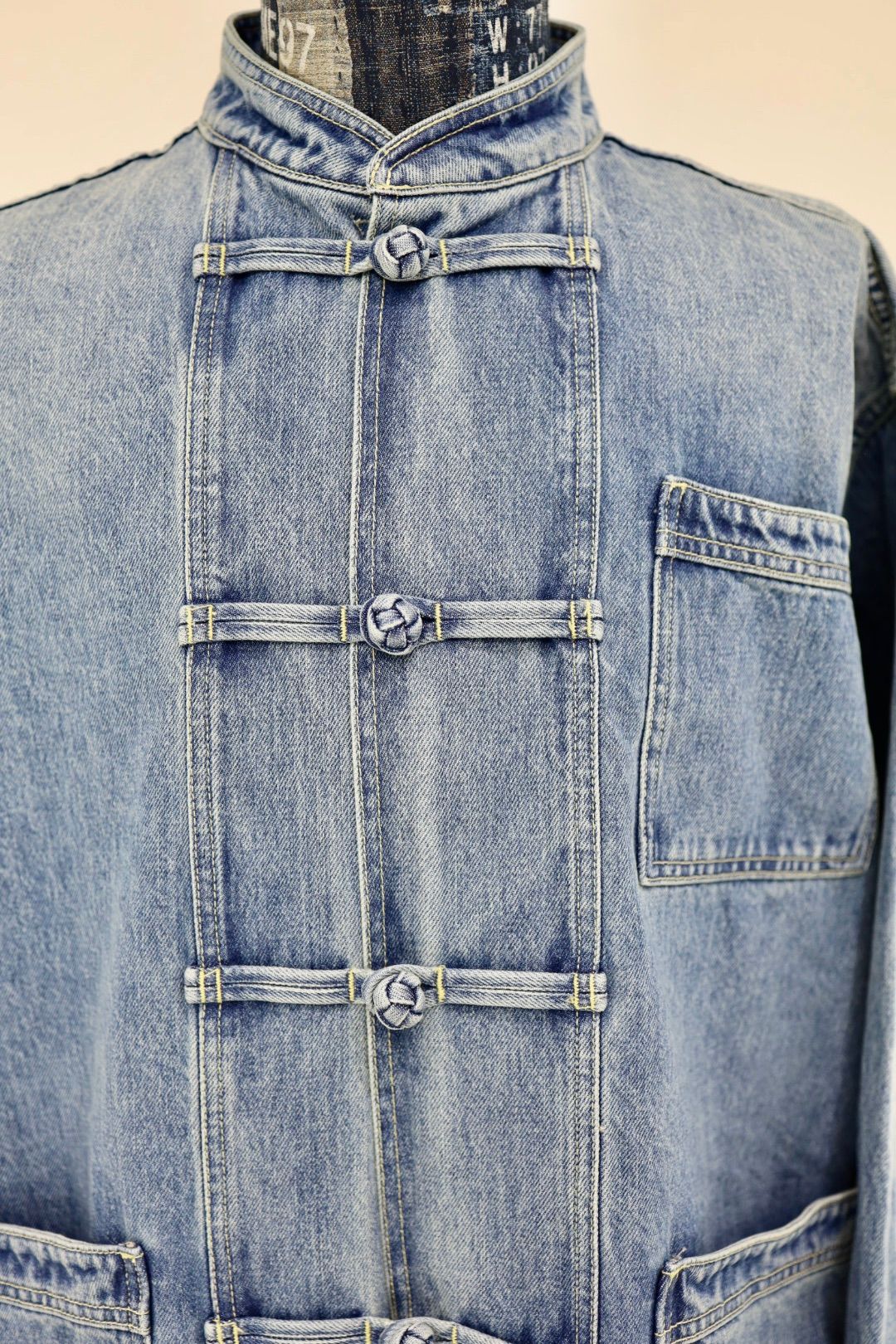 フレッシュサービス CORPORATE DENIM KUNG-FU COVERALL(FSC261-20125FB)LIGHT WASH☆12月20日(土)発売！