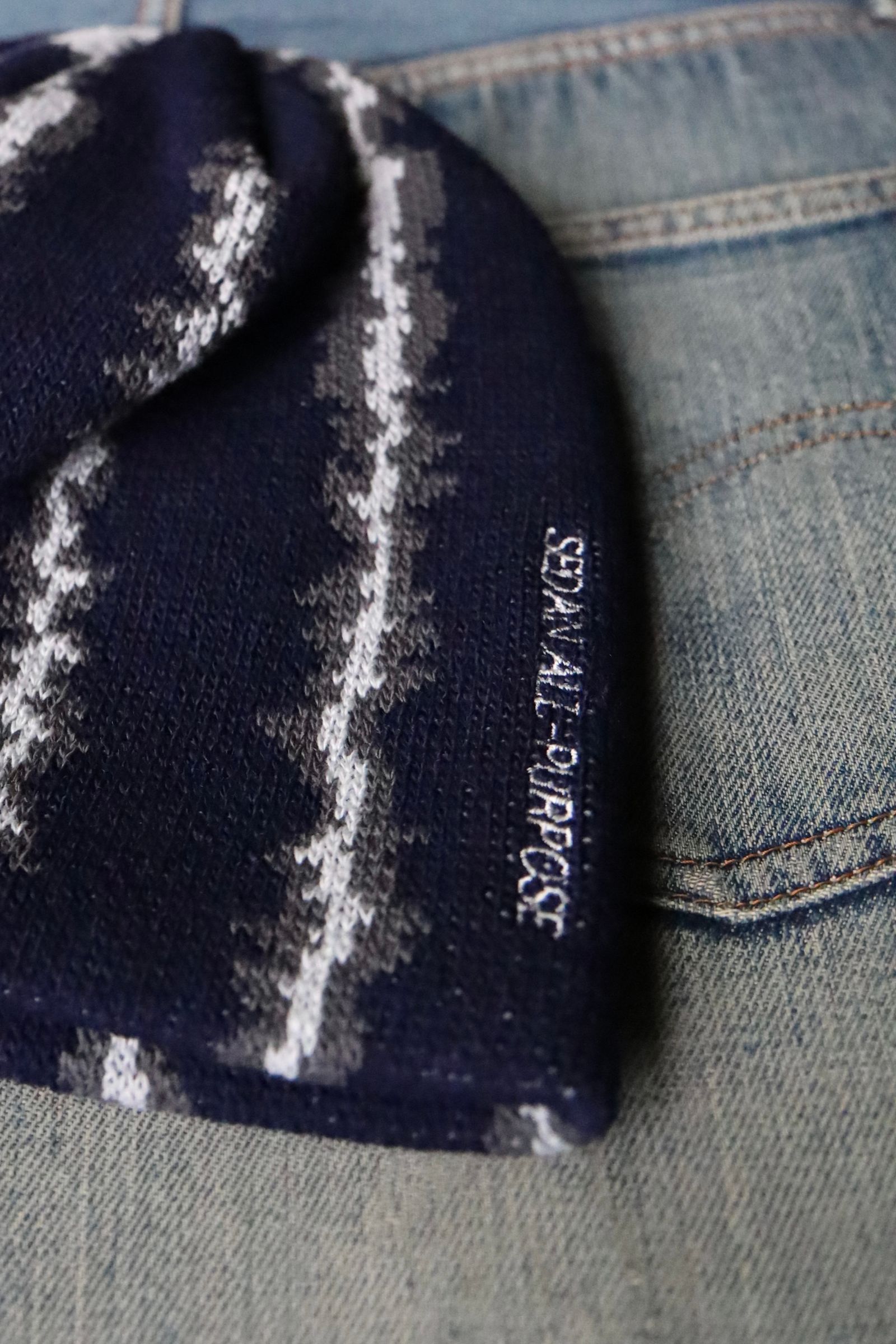 セダンオールパーパス FW24 Thunder Beanie(SD24F-CP05)  Mid Night Thunder