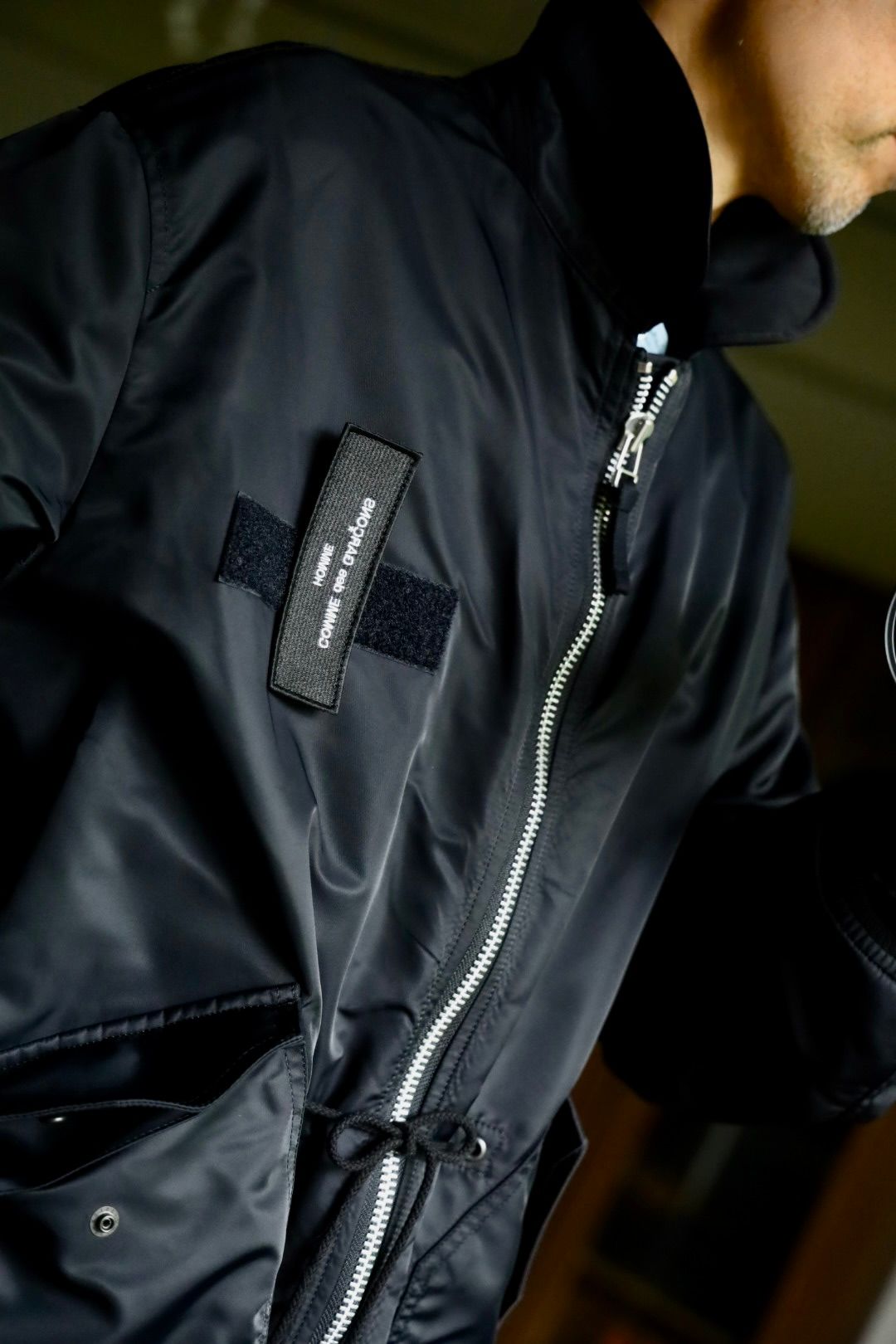 COMME des GARCONS HOMME ナイロンツイルコートスタイル2024.10
