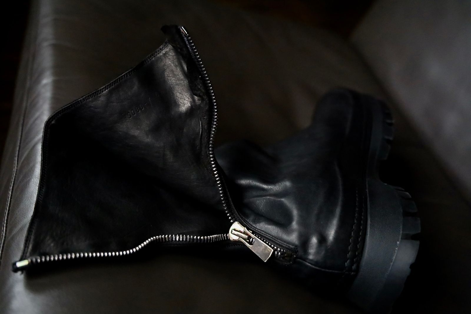 Yohji Yamamoto 25AW GUIDI バックジップブーツ(HL-E26-772)BLACK☆新作発売！