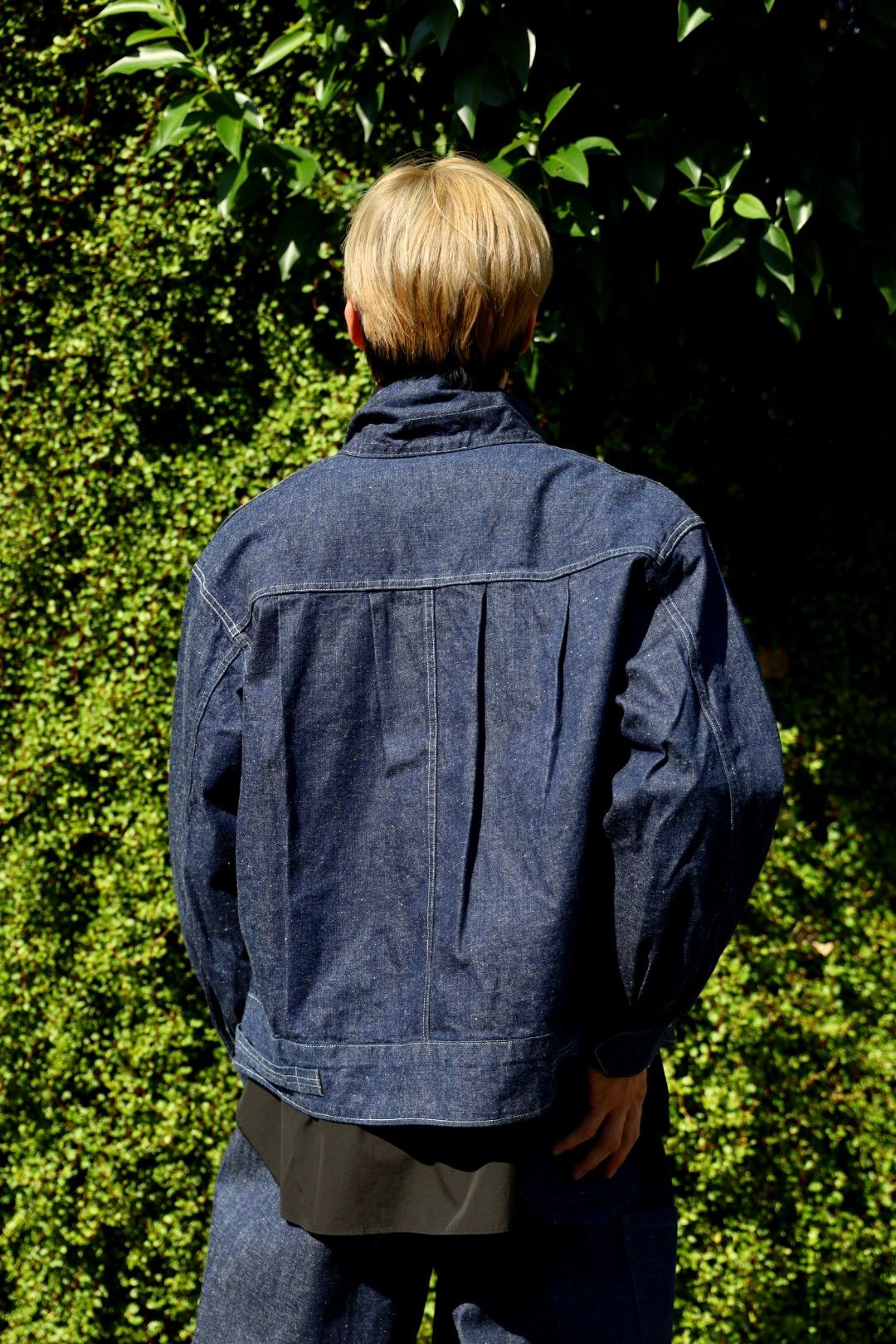 A.PRESSE Roval Canadian Navy Denim Work Jacket セットアップスタイル