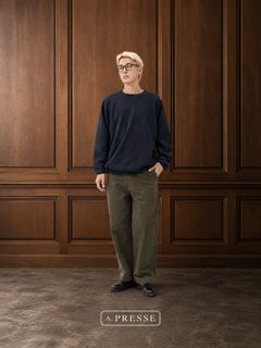 アプレッセ STYLE2 Vintage Double V Sweatshirt(BLACK)MARKスタイル