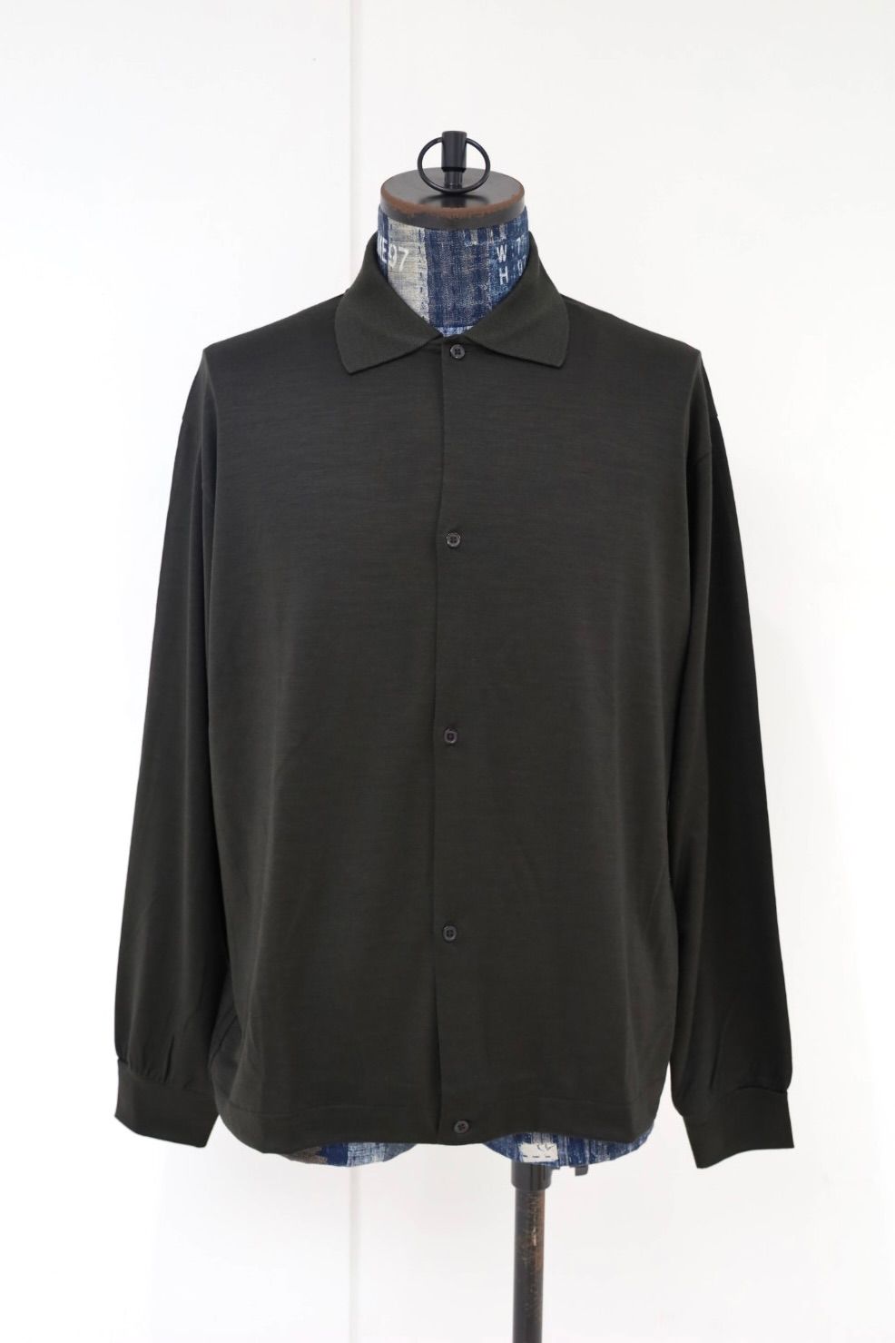 マーカ 26AW SHIRT CARDIGAN(M26C15CS01C)DARK OLIVE☆新作発売！