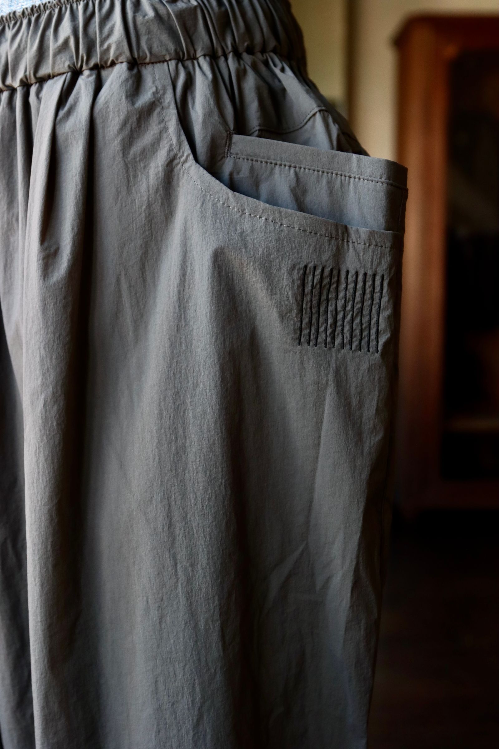 S.F.C 24SS エスエフシー NYLON BAGGY(SFCSS24P05)Greige