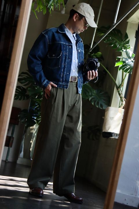 アプレッセ22FW デニムジャケット 2nd Type Denim Jacketスタイル