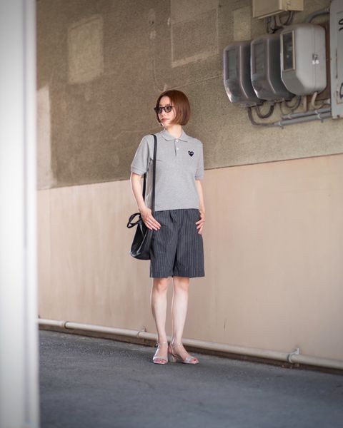 PLAY COMME des GARCONS ポロシャツstyle.2024.06.25
