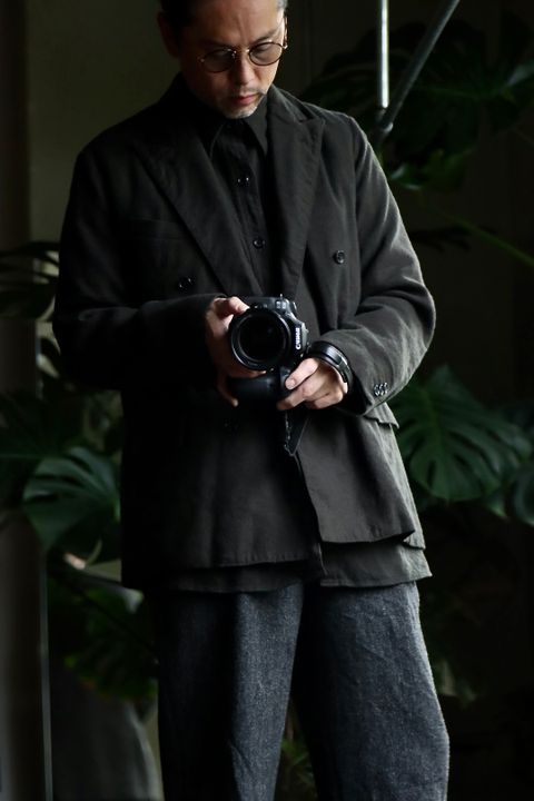 アプレッセ22FW Double Breasted Jacketスタイル.2022.9.26.