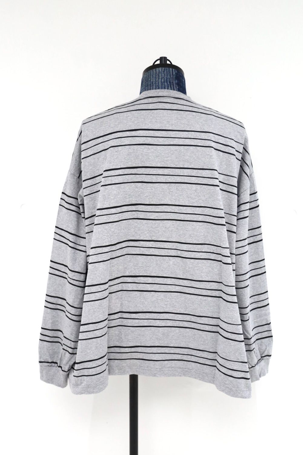 S.F.C 2026FW エスエフシー SUPER BIG LS TEE(MULTI STRIPE) (SFCFW26CS05)Gray M☆9月12日(土)発売！
