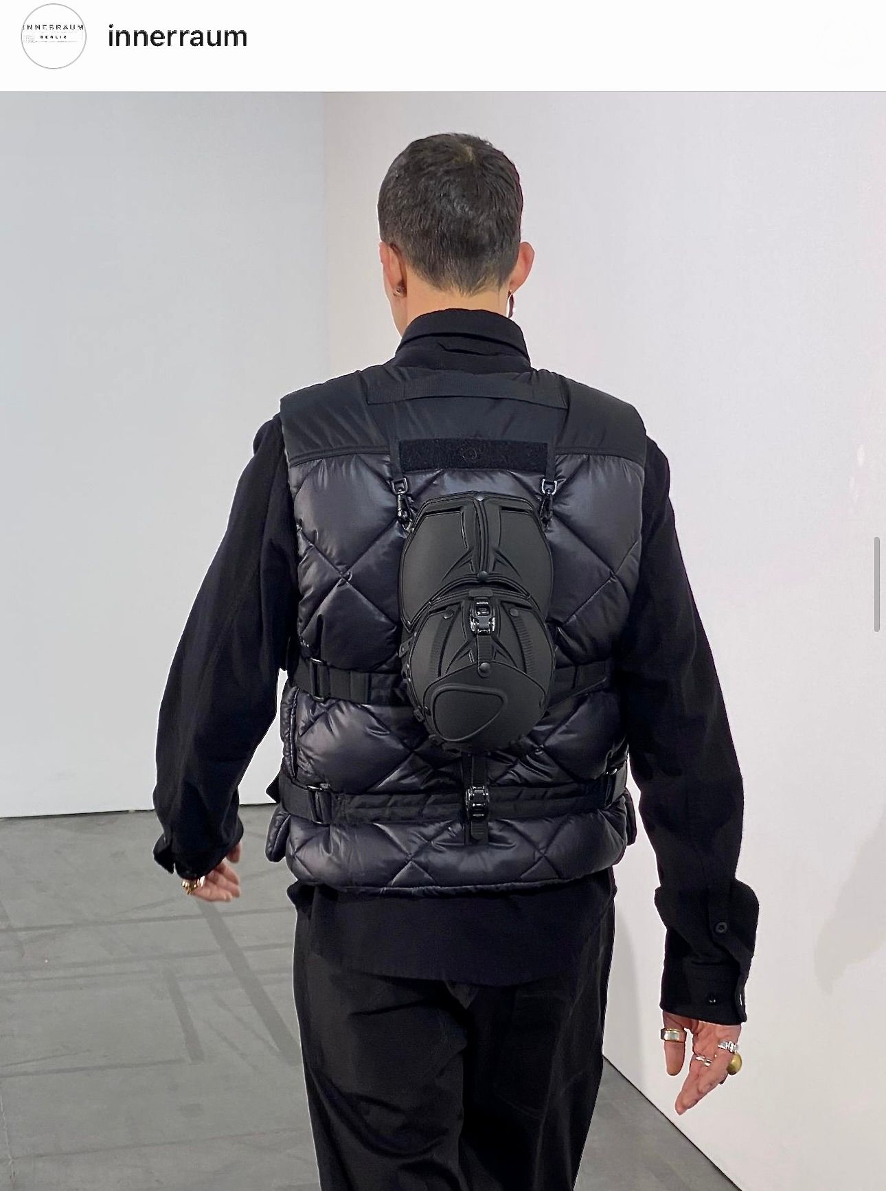 ジュンヤワタナベマン23AW Innerraumインナーラムリップストップ中綿ベスト①(WL-V001-051)