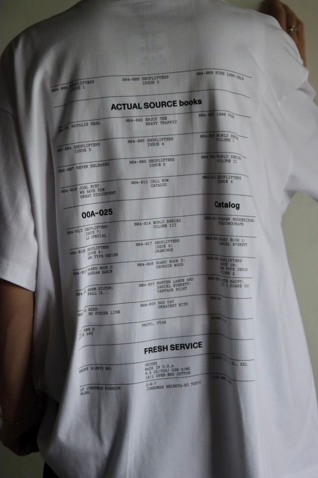 FreshService フレッシュサービス 新作AS ×FS CORPORATE S/S TEE"ASbFS"スタイル