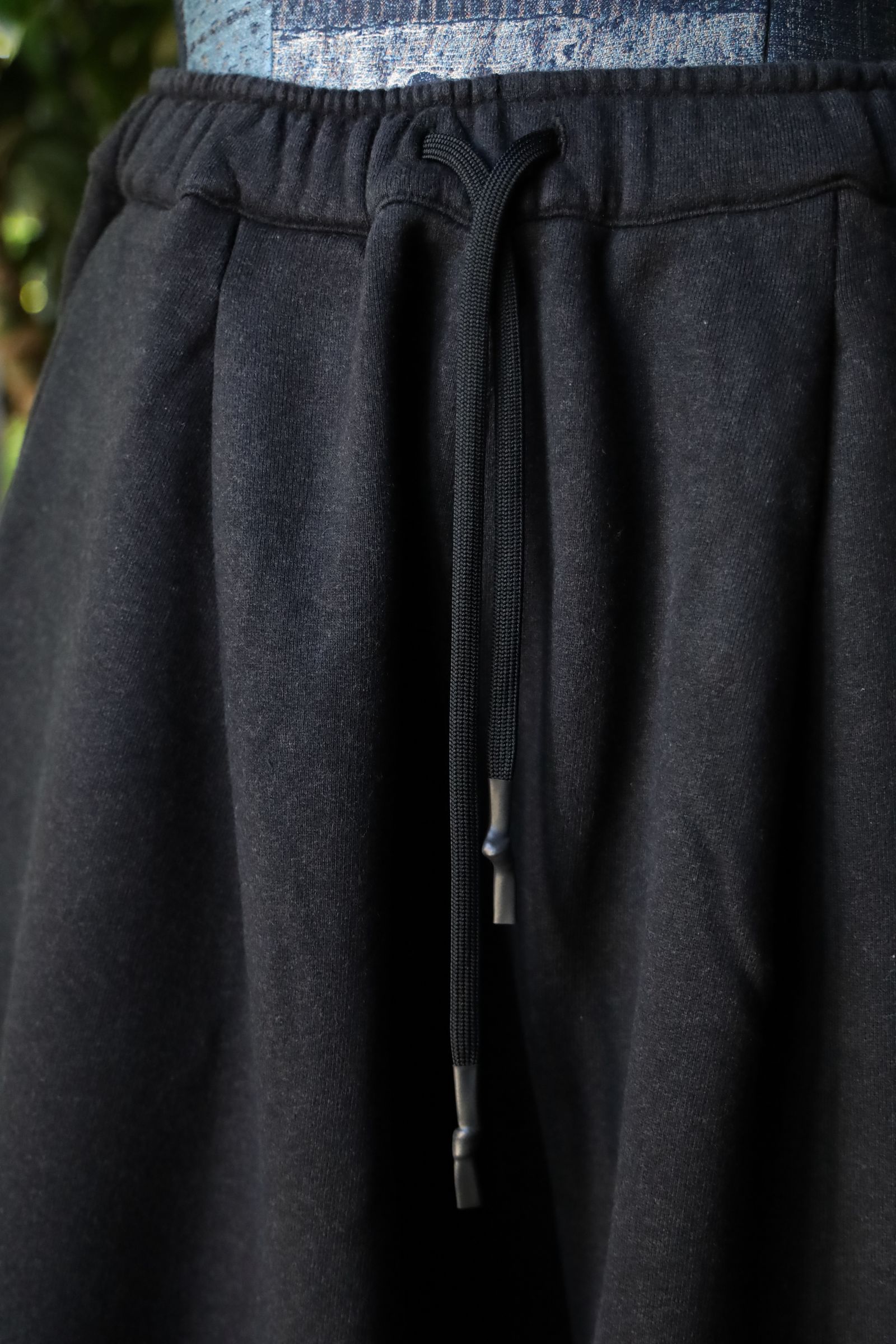 S.F.C 24FW エスエフシーSFC WIDE TAPERED SWEAT PANTS(SFCFW24CS04)Black Melange