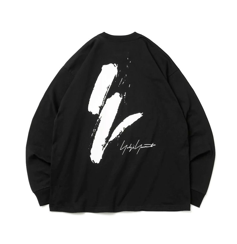 Yohji Yamamoto×NEWERA 23AW オーバーサイズド長袖Tシャツ(HJ-T91-280-1)BLACK☆11月1日(水)発売！