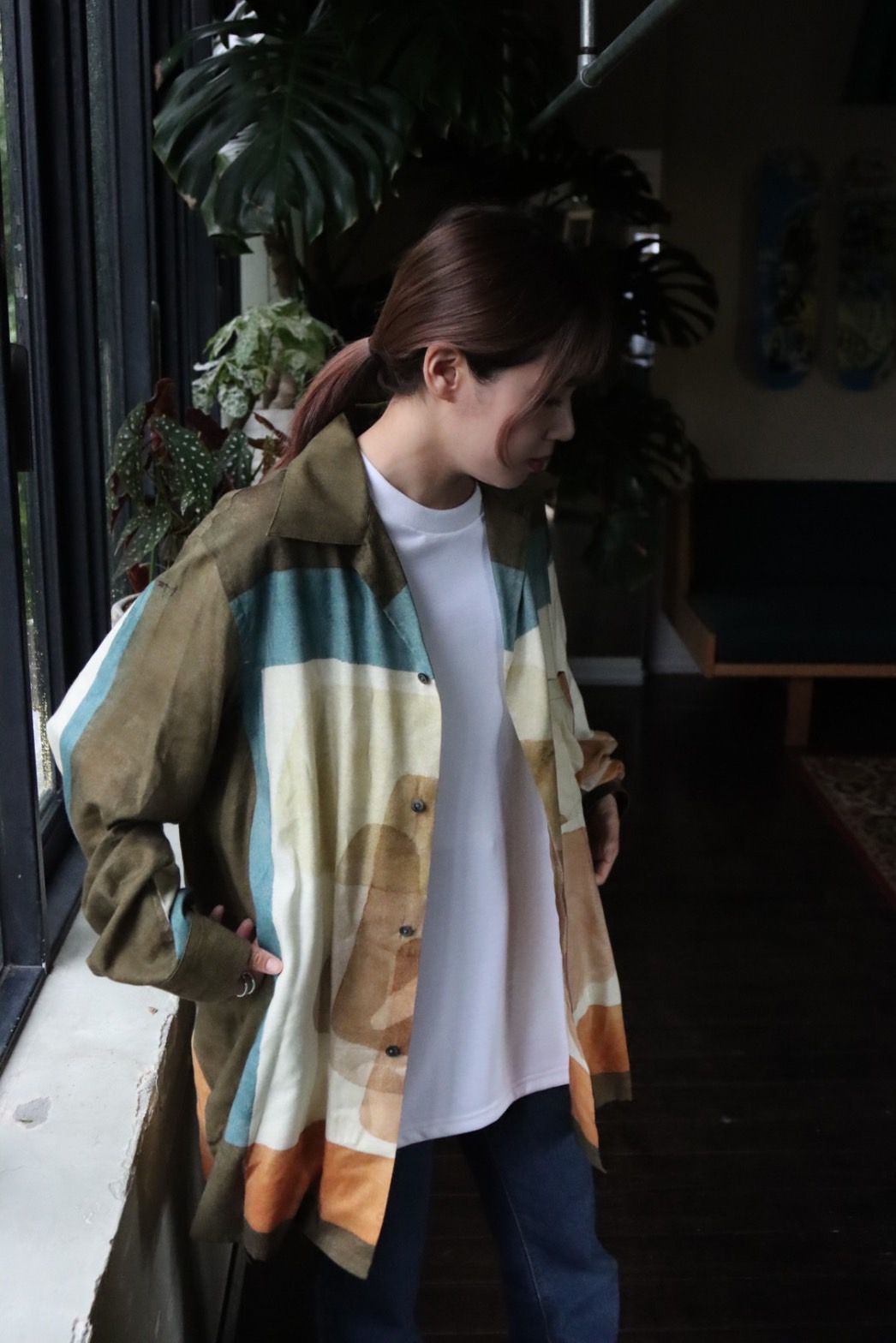 爆売り！ 23SS YOKE PRINTED OPEN COLLAR SHIRT メンズ | camaraibema