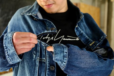 Yohji Yamamoto W-8オンスデニムジャケットスタイル.2021.1.19.