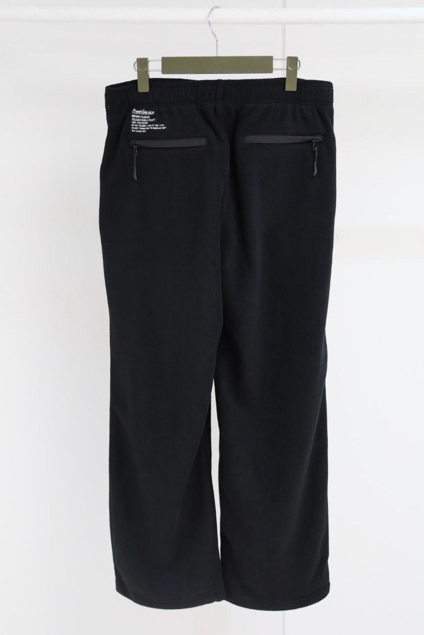 フレッシュサービス MICRO FLEECE ADJUSTABLE PANTS(FSC253-40193)BLACK★10月18日(土)発売！