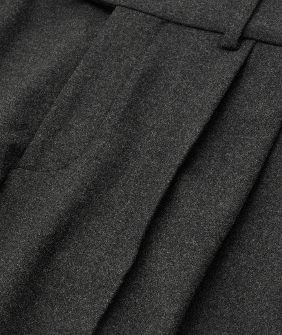 ANOTHER OFFICEアナザーオフィス Santiago Mild Slacks(AOEFPT008)Heather Charcoal☆10月10日(金)新作発売！