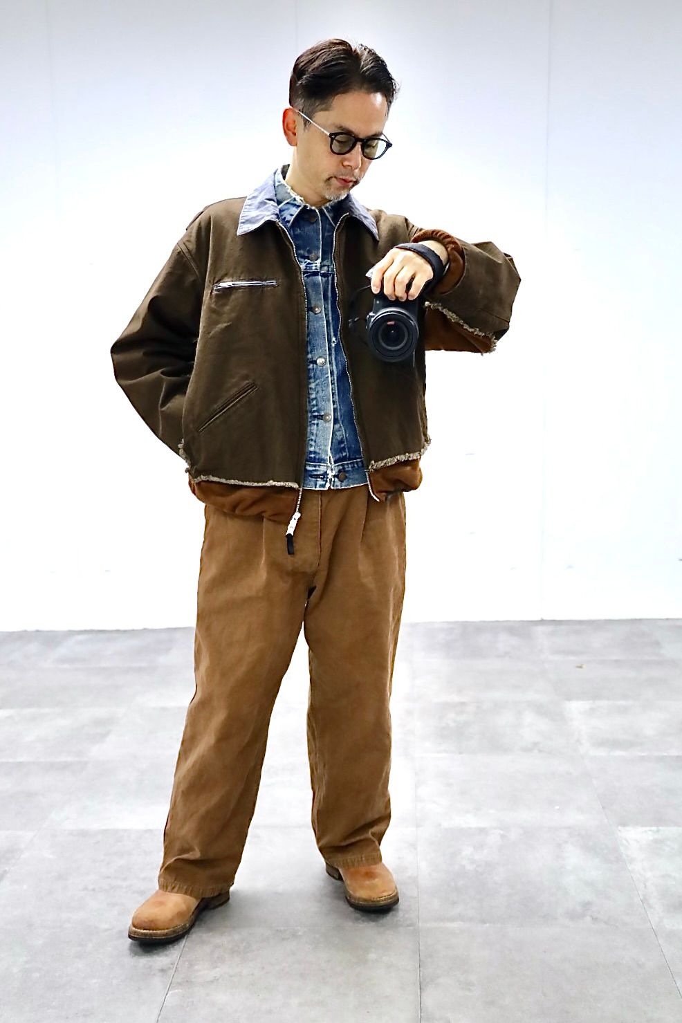 YOKE ヨーク26SS Connected Work Jacket(YK26SS01195B)BROWN☆12月20日(土)発売！