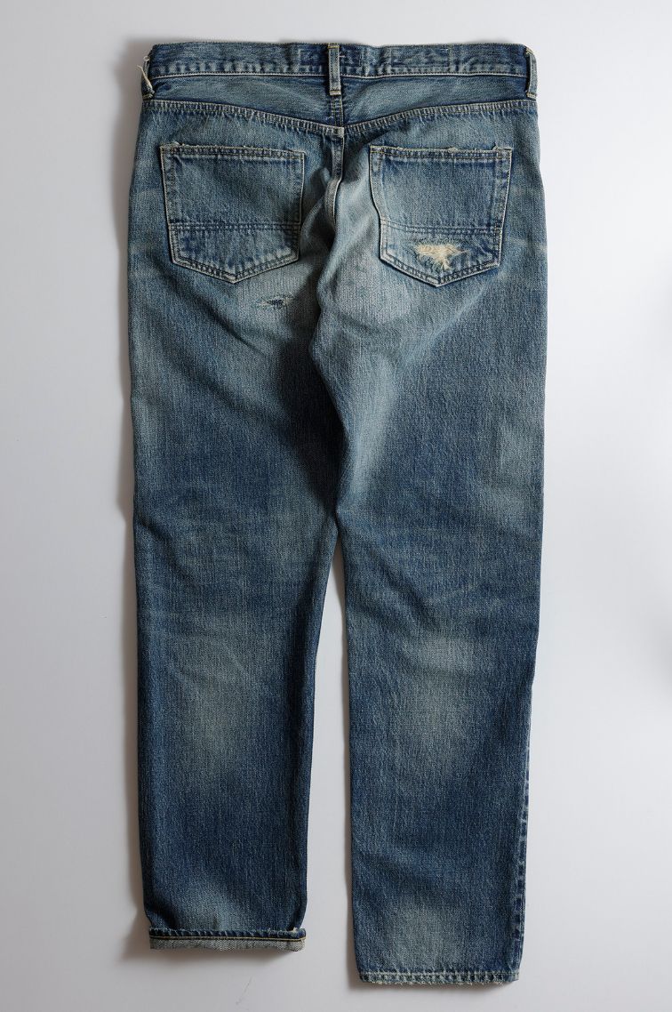 ファンダメンタル デニムパンツ CLASSIC STRAIGHT DENIM CS124 (FA25/MG124)INDIGO