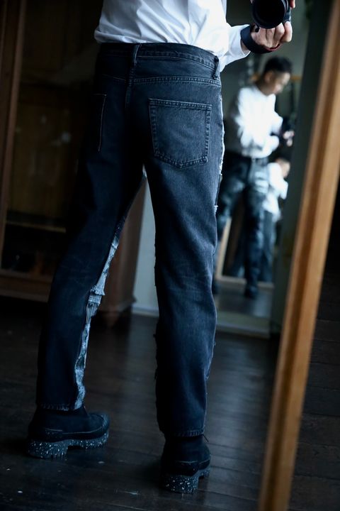 JUNYA WATANABE MAN Levi's Wネームデニムジャケットスタイル