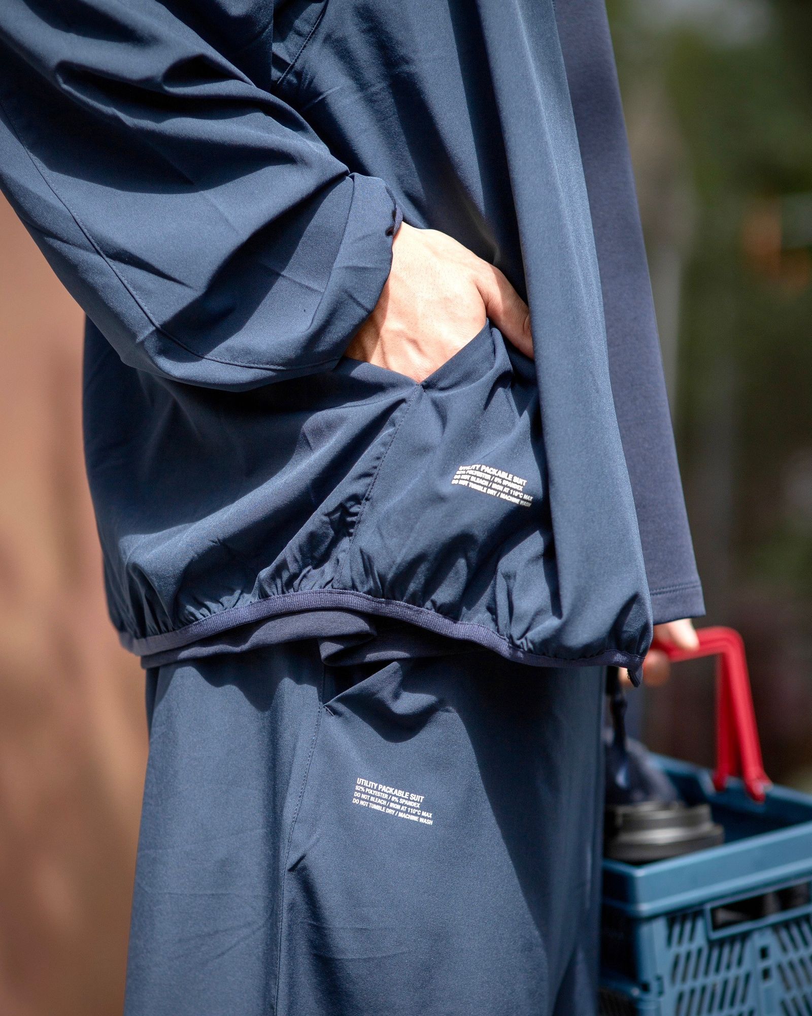 ReFresh!Service. UTILITY PACKABLE SUIT(NAVY)style 2024.6.21 | 4940 | mark