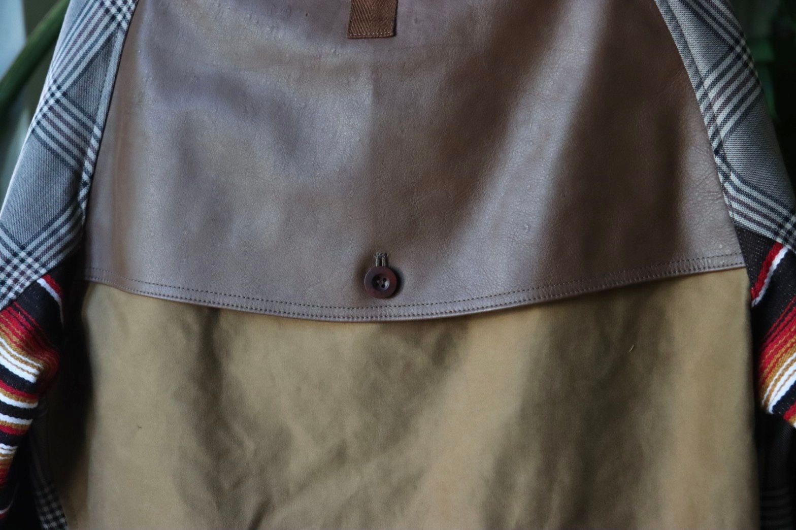 ジュンヤワタナベマン 22FW Jay Kayコラボ スウィングトップブルゾン(WJ-J030-051)BROWN/BLACK/BEIGE x BROWN