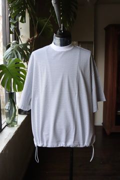 イズネス 24SS BALLOON DOUBLE LAYERED MESH SHORT SLEEVE T-SHIRT style 2024.4.13