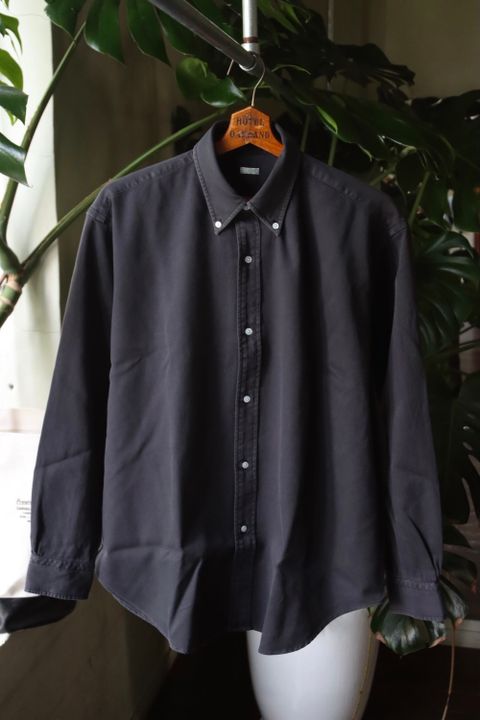 アプレッセ22FW ボタンダウンシャツ BD Shirt (22AAP-02-07H)BLACK