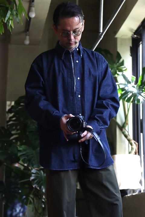 アプレッセ22FW BD Denim Shirtスタイル