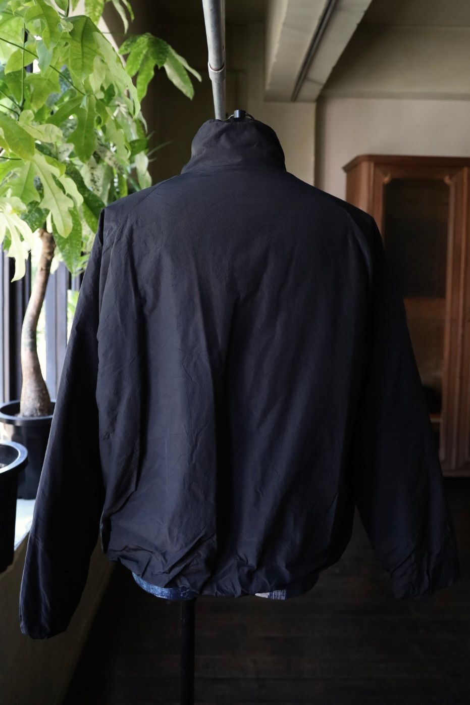アプレッセ 2025 STYLE2  Silk Taffeta US Navy Shipboard Jacket(25AAP-01-30)BLACK