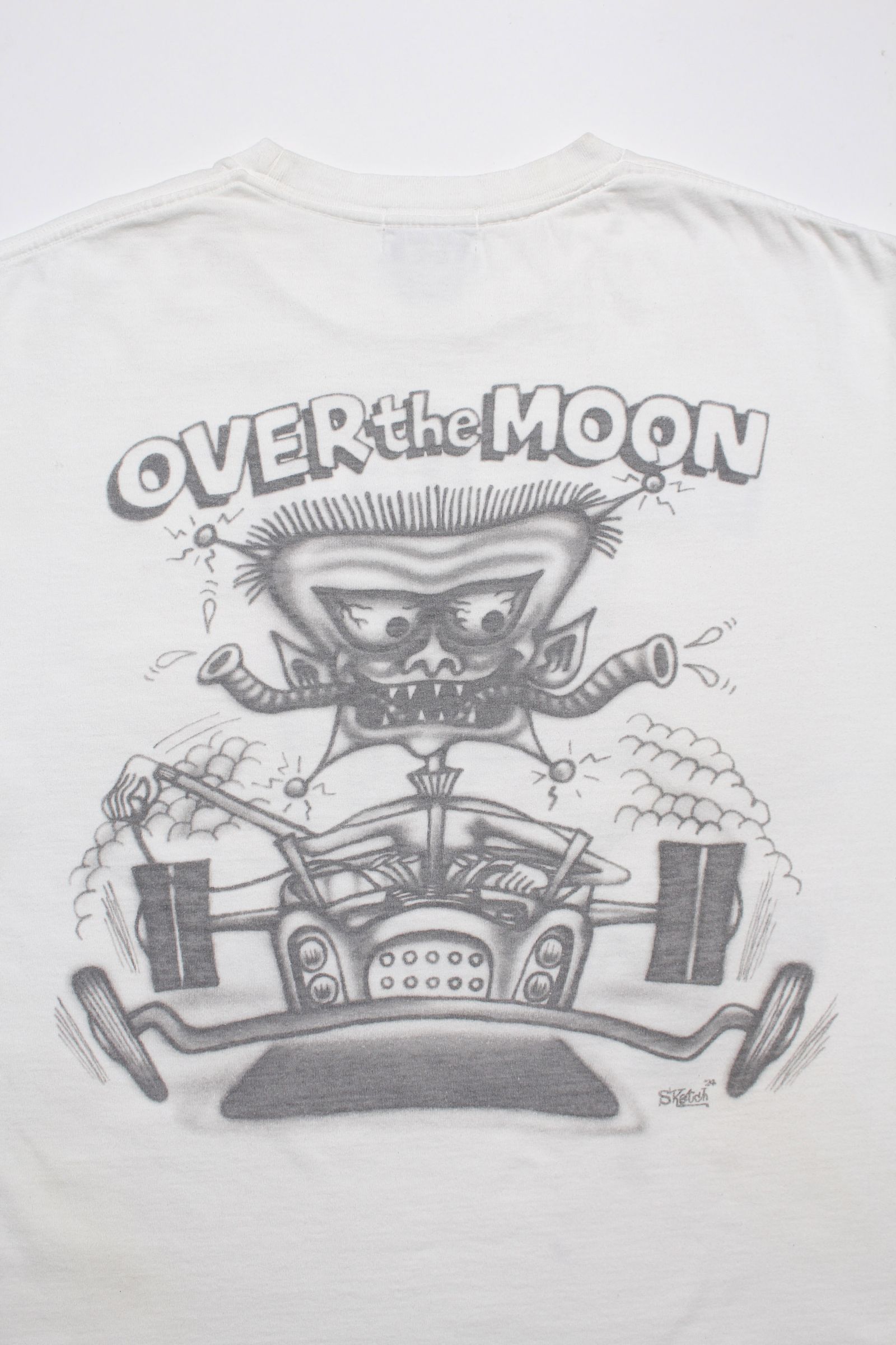 BOW WOW SKETCH DEVIL OVER MOON TEE(BW26U-SDOMT)WHITE☆9月5日(土)11:00発売！