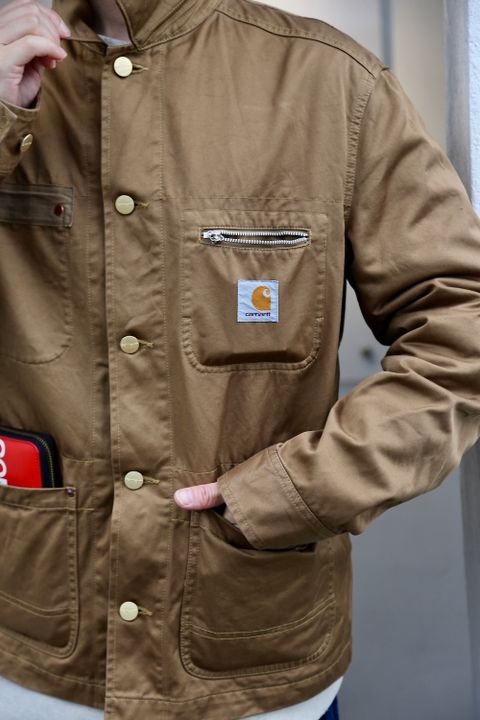 eYe JUNYA WATANABE COMME des GARCONS MAN CarharttカーハートWネームジャケットstyle.2021.4.16.