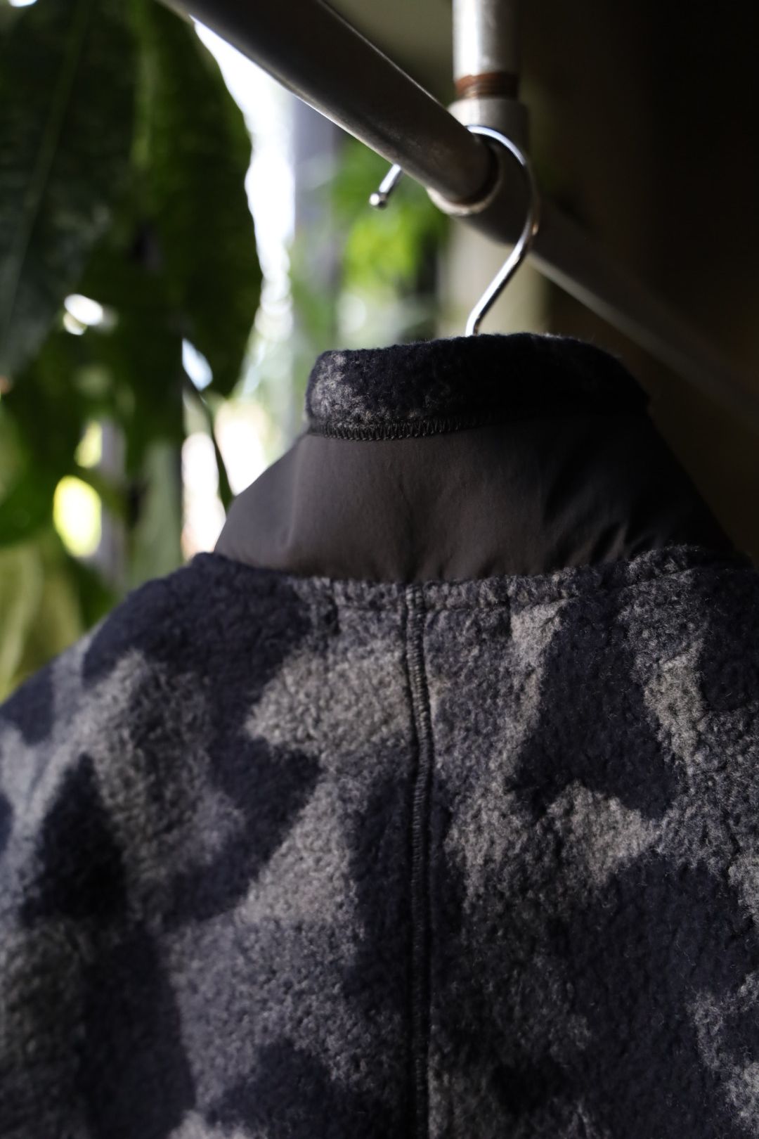 コムデギャルソンオム ウールボアフリースベスト(HR-T017-051)NAVY×GRAY☆10月2日(金)発売！