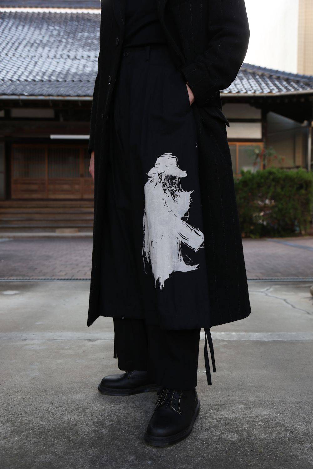 Yohji Yamamoto pour Homme 2020AW W-内田すずめ漢字1216ジャケット(HR 