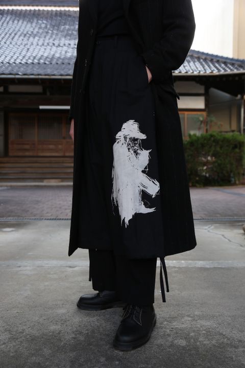 Yohji Yamamoto pour Homme 2020AW W-内田すずめ漢字1216ジャケット(HR-J26-849) style.2020.11.15.