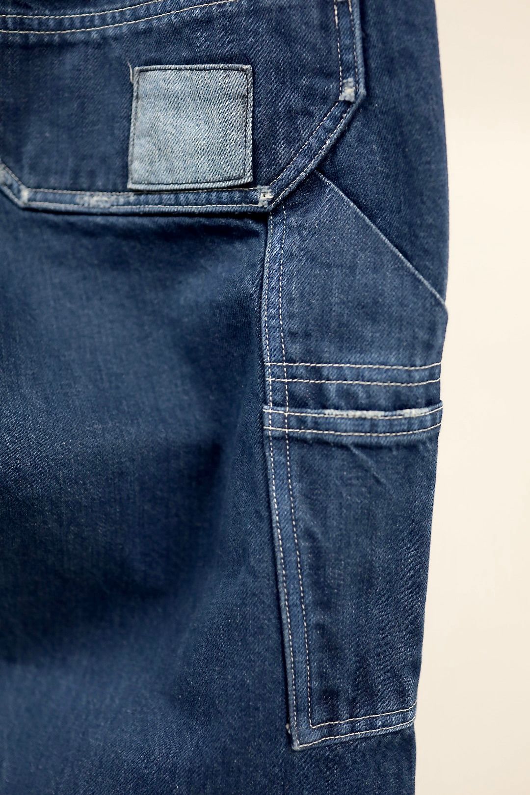 BOW WOW 25FWバウワウ REPAIRED INDIGO PAINTER PANTS(BW252-RIPP)AGED INDIGO