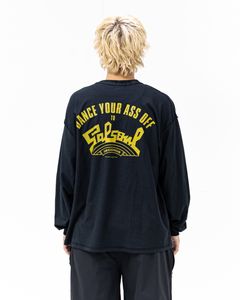 イズネスミュージック 26SS SALSOUL LONG SLE EVE T-SHIRTS(ISNES SMUSIC×SALSOUL)(ISNESSMUSIC×SALSOUL) (IMP7_03_SALSOULLST-01-1)BLACK☆新作発売！