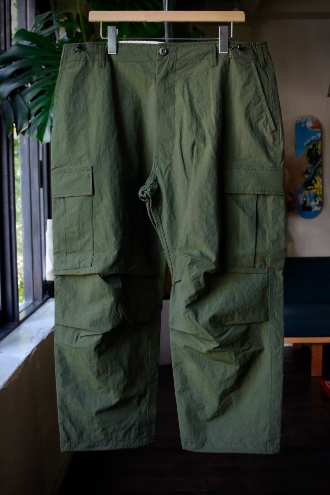 セダンオールパーパスFW23 Big Cargo Pants (SD23F-PT01)Olive☆8月26日(土)発売！