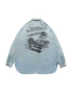 BOW WOW 26 New Year Release Items バウワウ SKETCH ZOMBOO USN CHAMBRAY SHIRT AGED(BW261-SZUCS) INDIGO☆1月2日11:00発売！