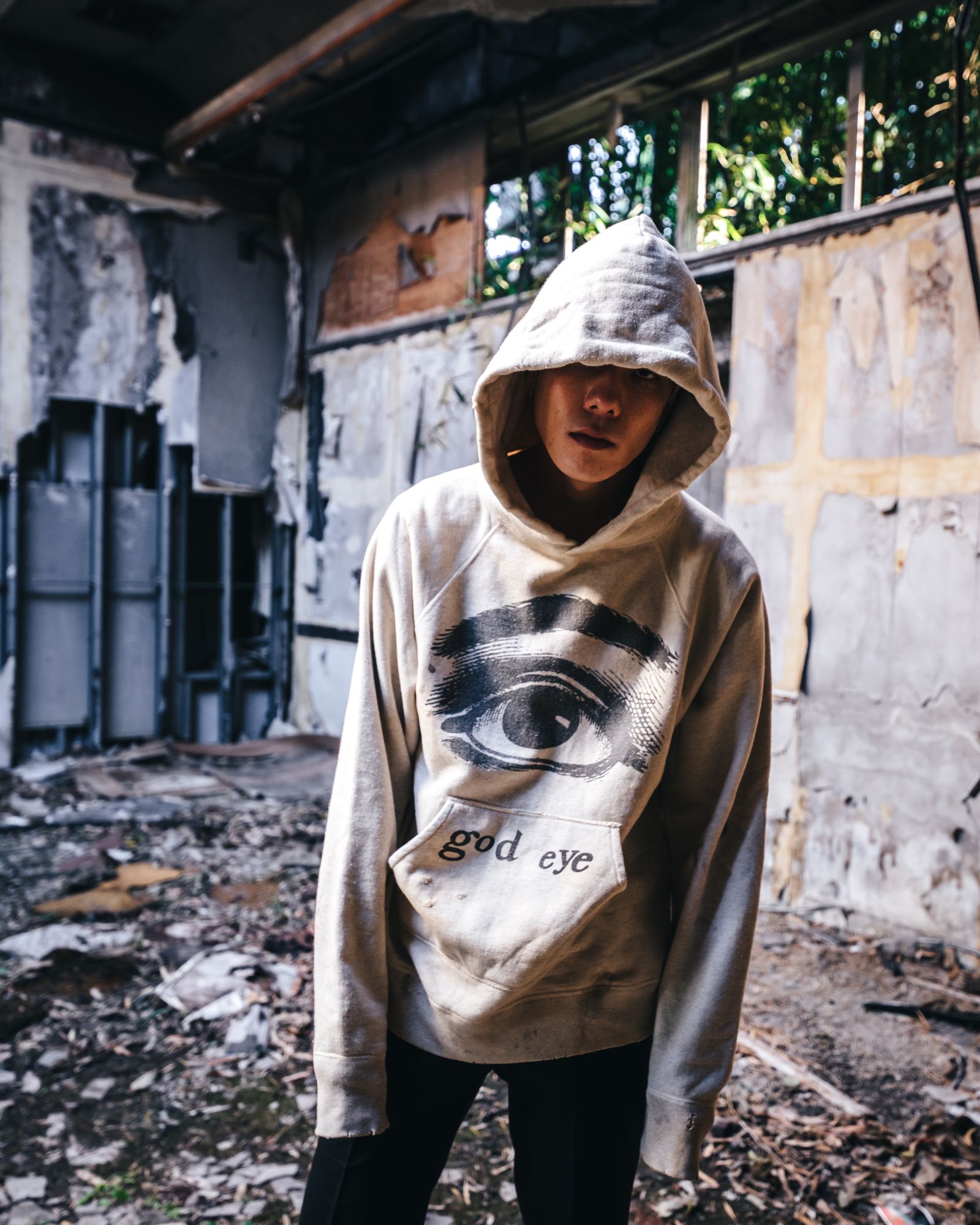 Saint Mxxxxxx セントマイケル god eye hoodie-