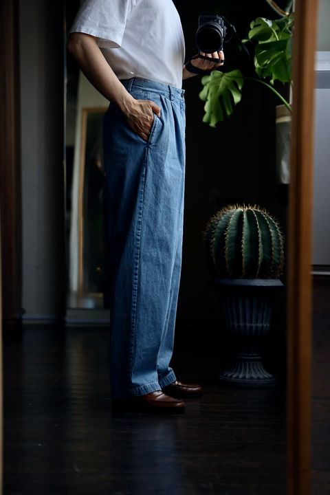 A.PRESSE Type.1 Denim Trousersスタイル