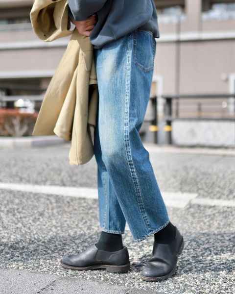 A.PRESSE Motorcycle Half Coatスタイル